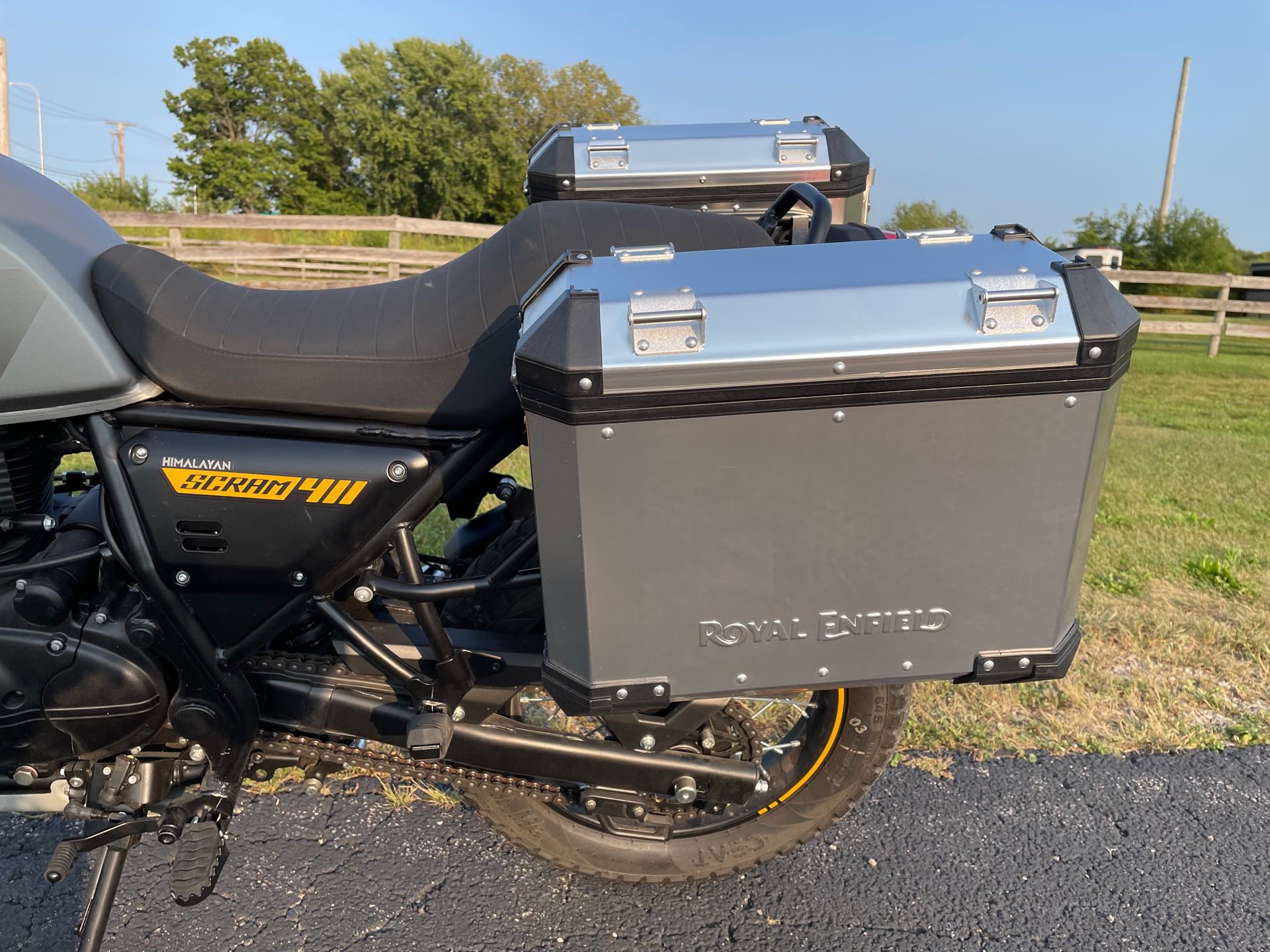 2023 Royal Enfield Scram 411 at Randy's Cycle