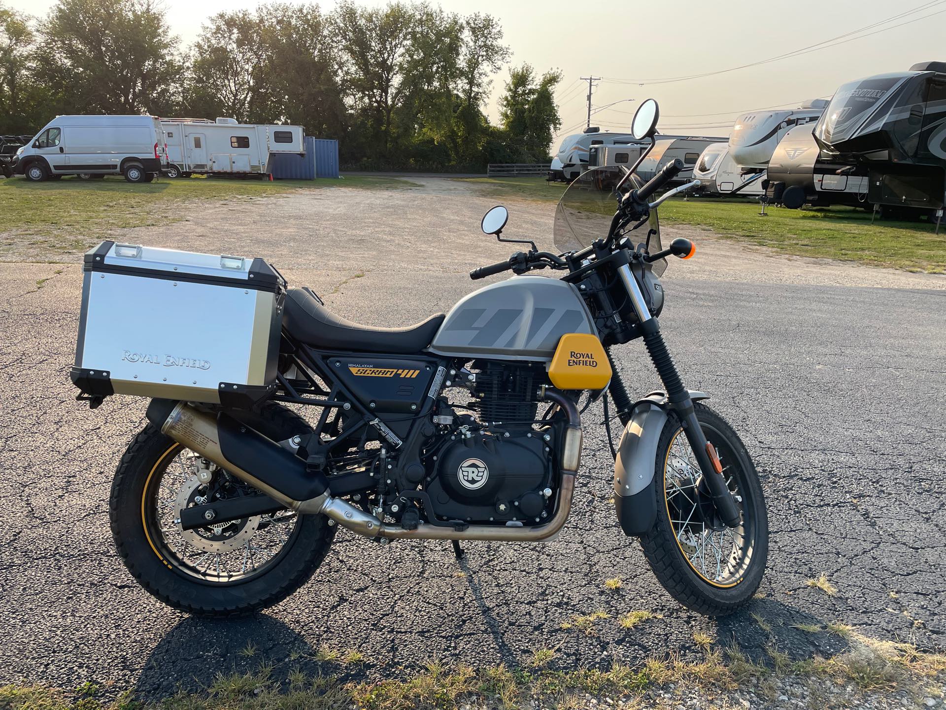 2023 Royal Enfield Scram 411 at Randy's Cycle