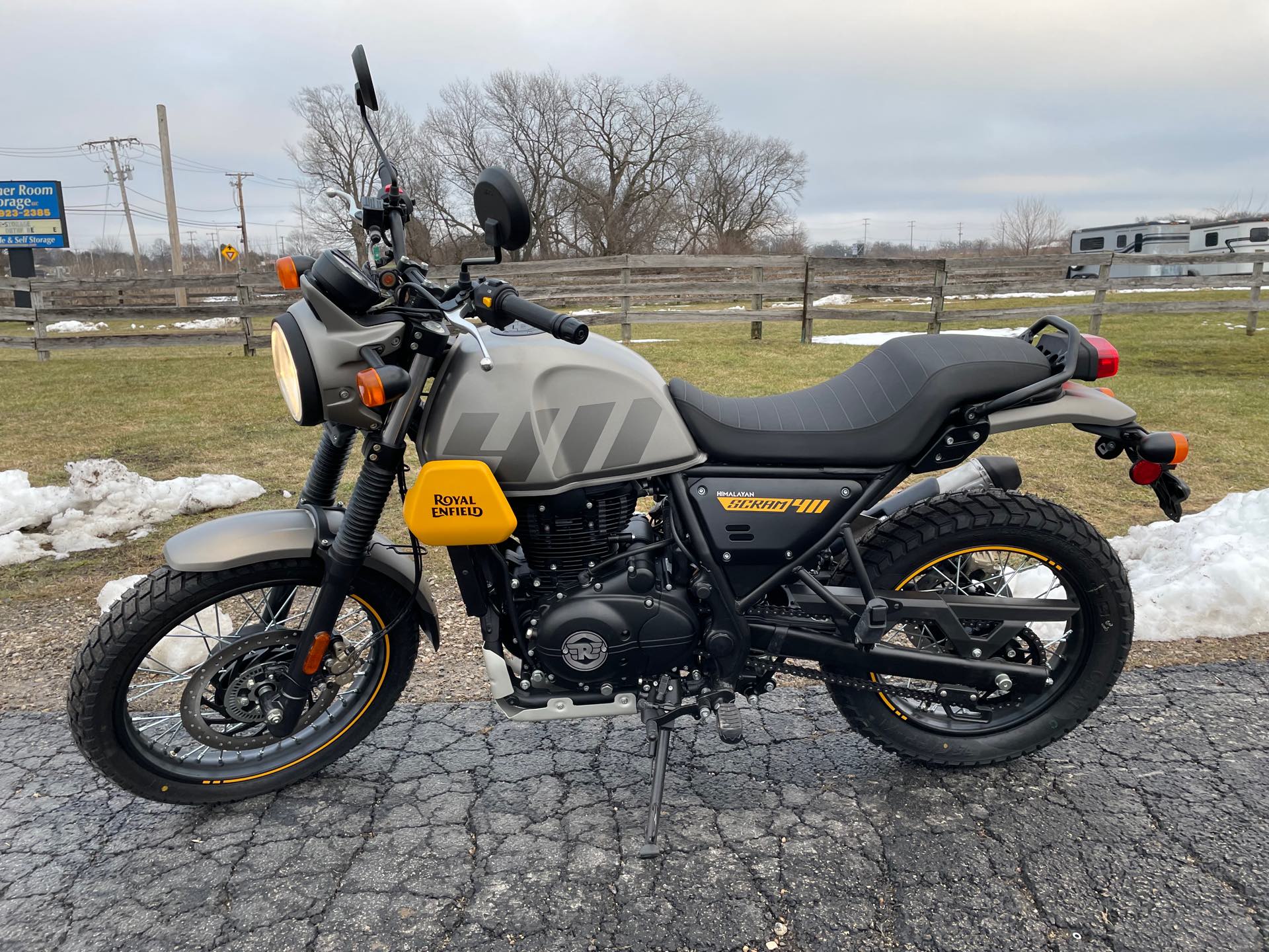 2023 Royal Enfield Scram 411 at Randy's Cycle