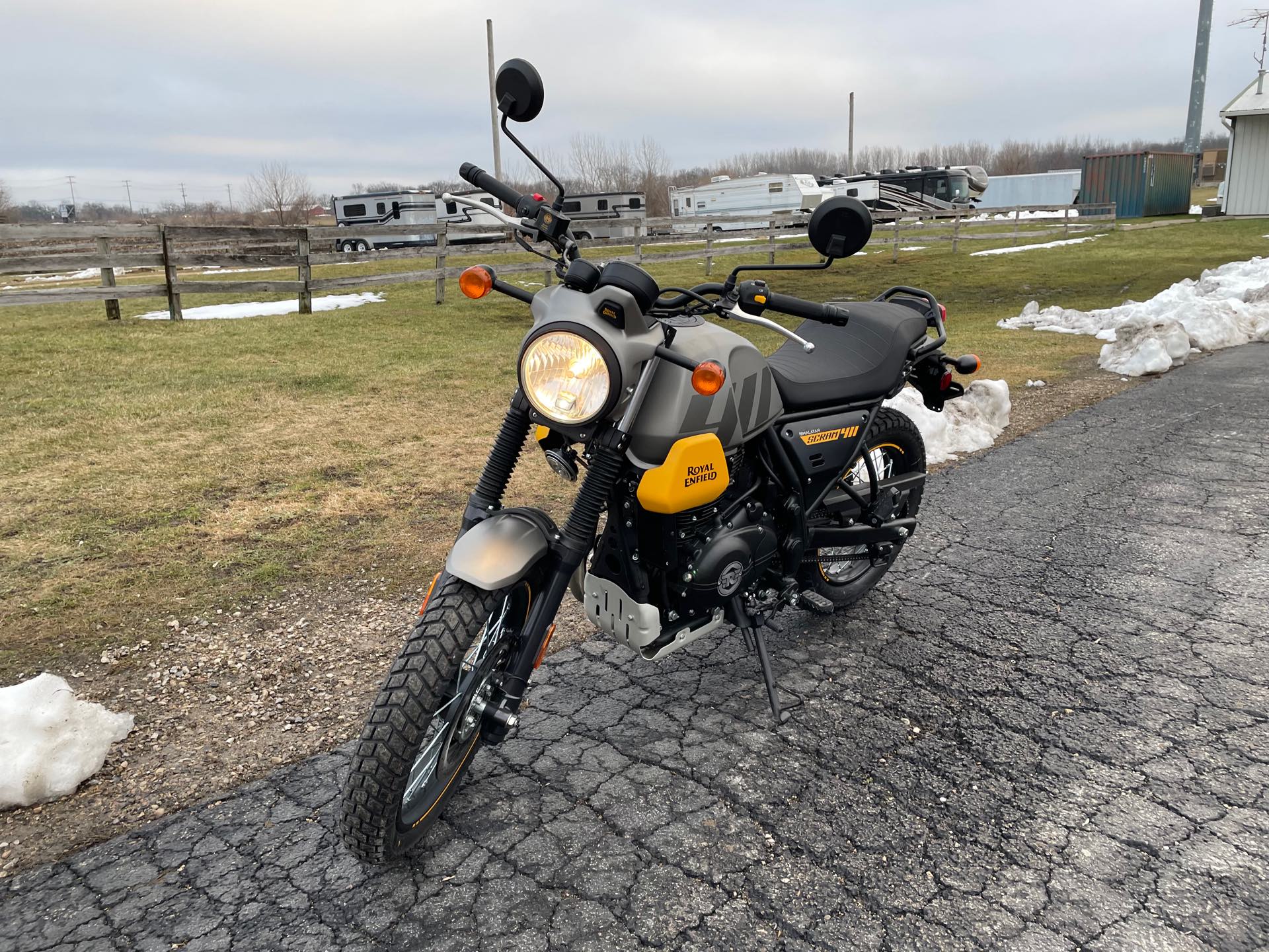 2023 Royal Enfield Scram 411 at Randy's Cycle