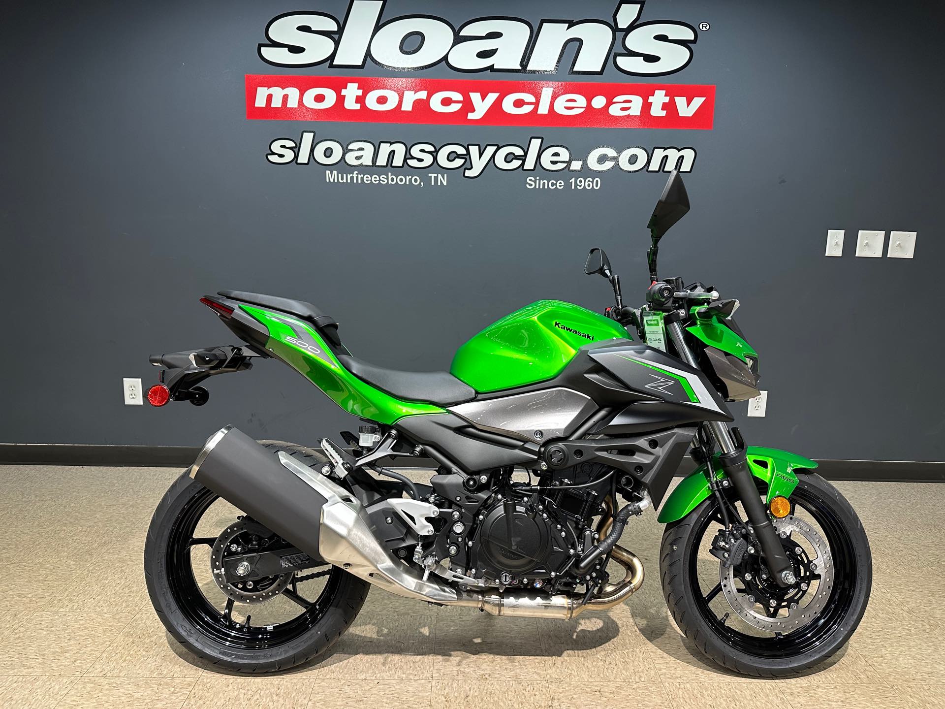 2024 Kawasaki Z500 ABS at Sloans Motorcycle ATV, Murfreesboro, TN, 37129