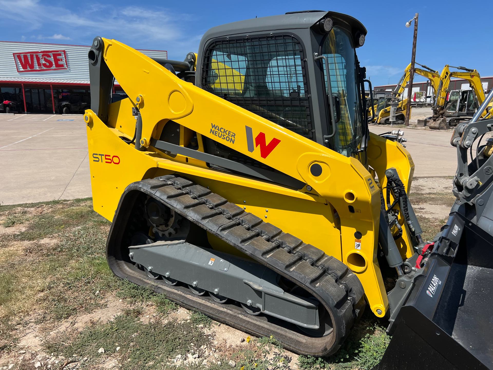 2024 Wacker Neuson Compact Track Loaders ST50 at Wise Honda