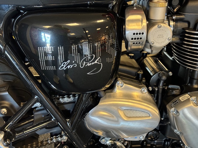 2025 Triumph Bonneville T120 Elvis Presley Limited Edition at Martin Moto