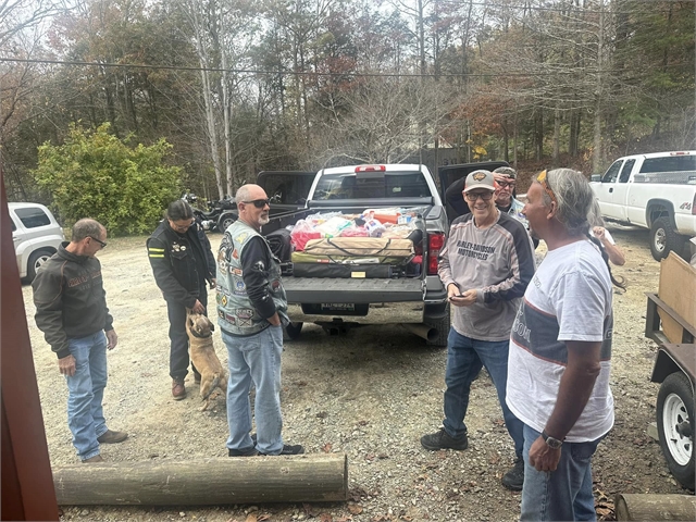 2024 Nov 10 Greenville HOG Chapter for the truck load of love Photos at Smoky Mountain HOG