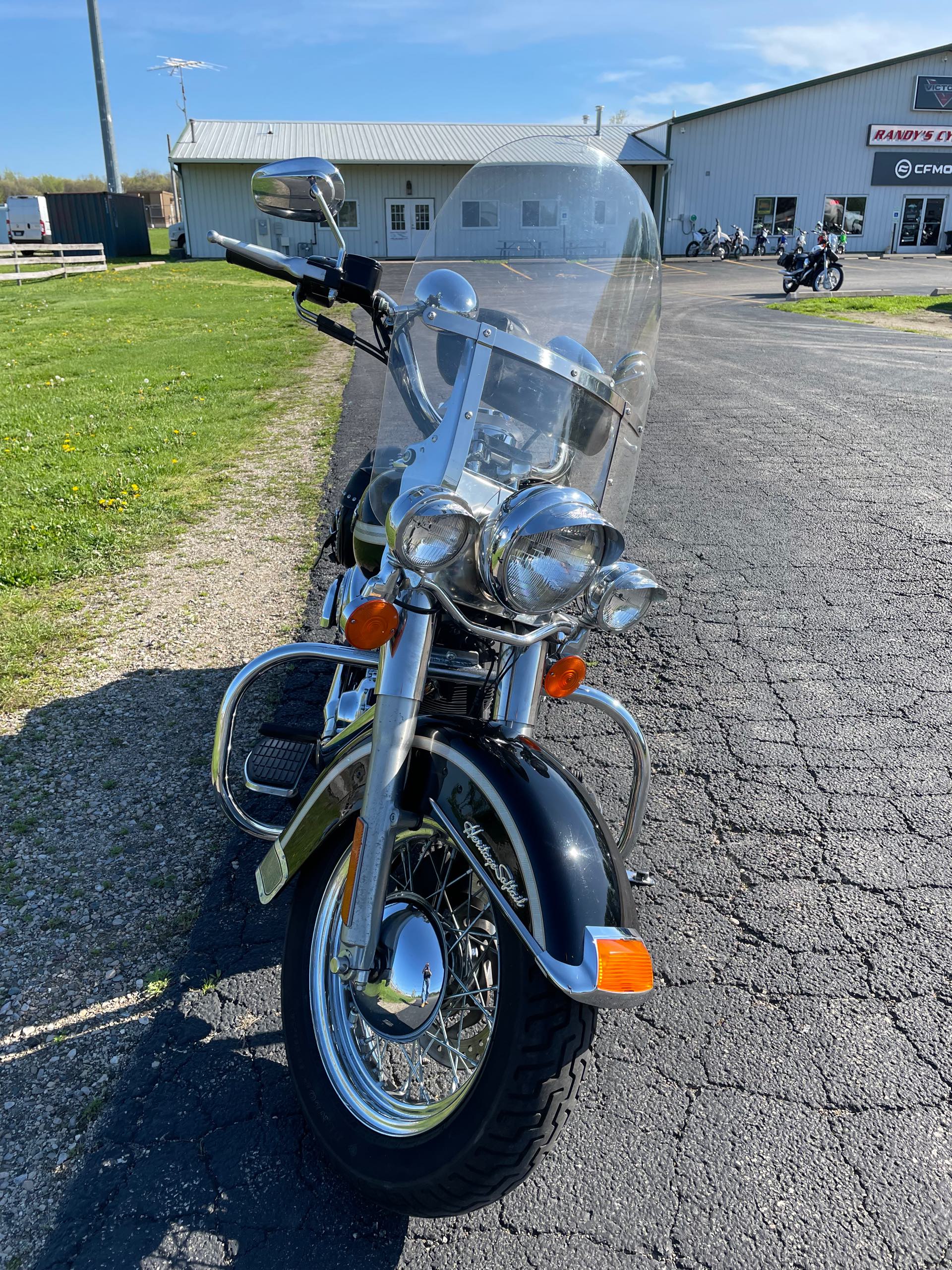 2003 Harley-Davidson FLSTC - VIVID BLACK at Randy's Cycle