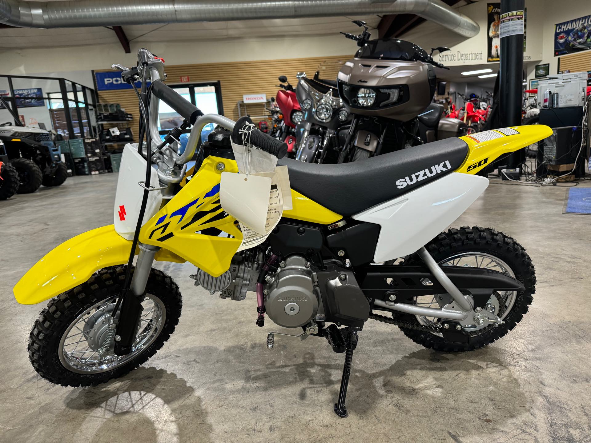 2024 Suzuki DR-Z 50 at El Campo Cycle Center