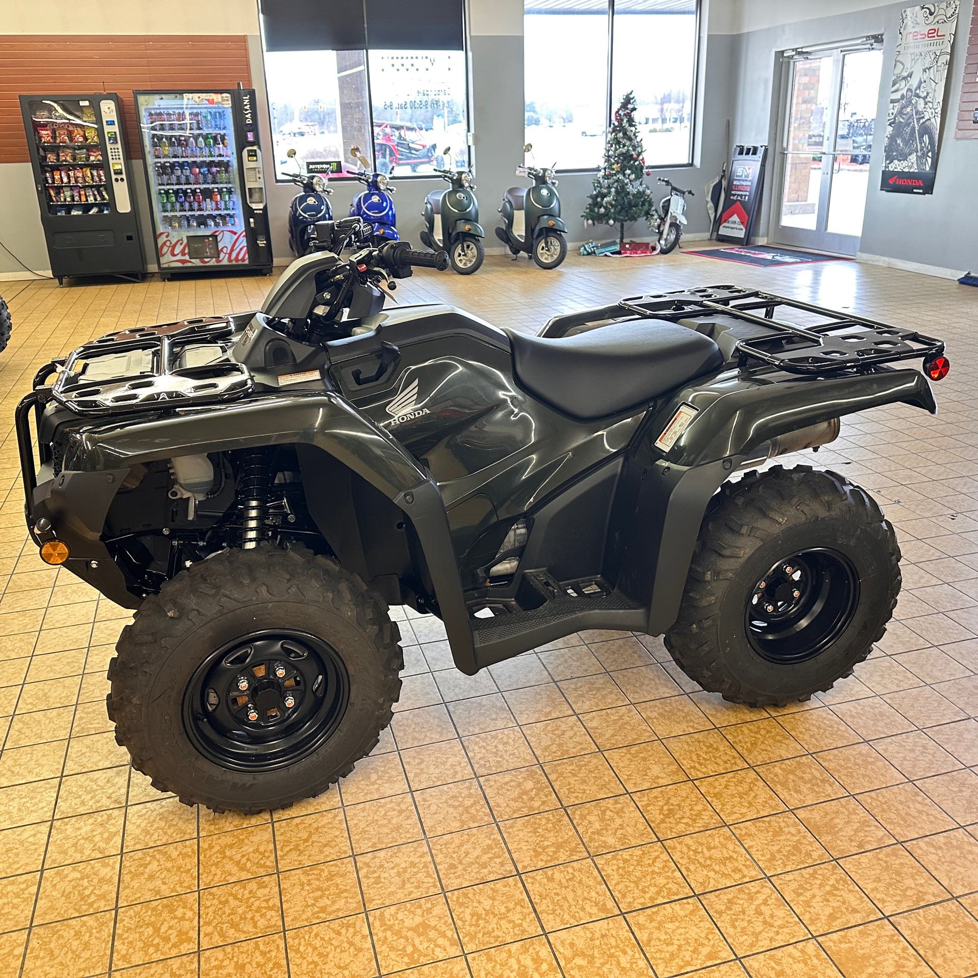 2025 Honda FourTrax Rancher 4X4 at Southern Illinois Motorsports