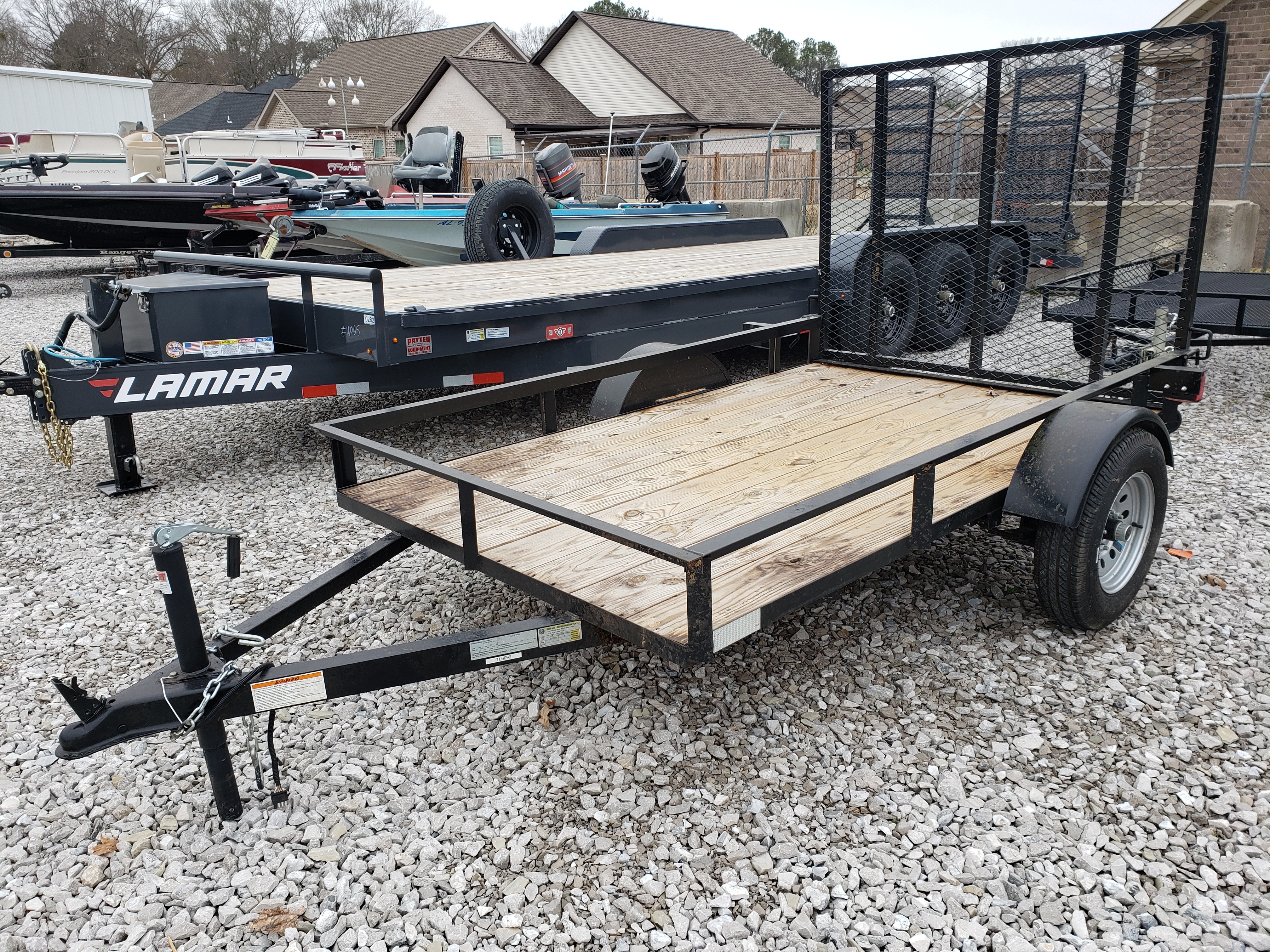2020 GREY STATES 5X8 UTILITY at Shoals Outdoor Sports