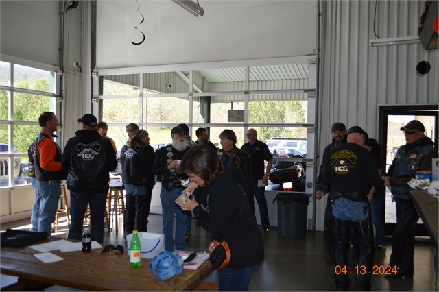 2024 April 13 SMHOG Monthly Meeting & Hoot Nannie Lunch Ride Photos at Smoky Mountain HOG