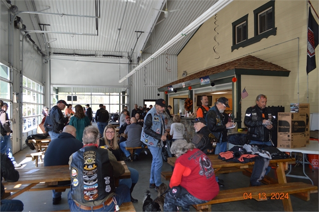 2024 April 13 SMHOG Monthly Meeting & Hoot Nannie Lunch Ride Photos at Smoky Mountain HOG