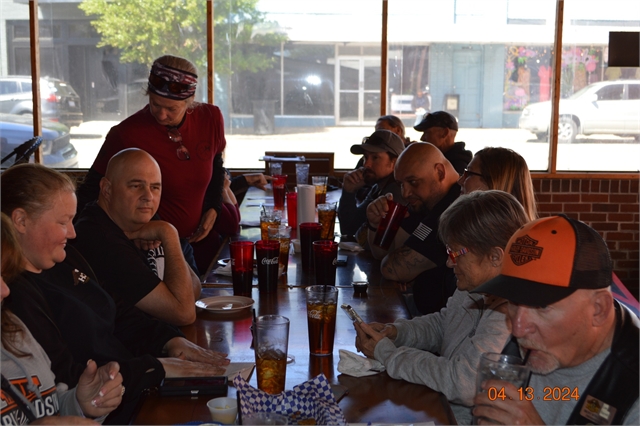 2024 April 13 SMHOG Monthly Meeting & Hoot Nannie Lunch Ride Photos at Smoky Mountain HOG