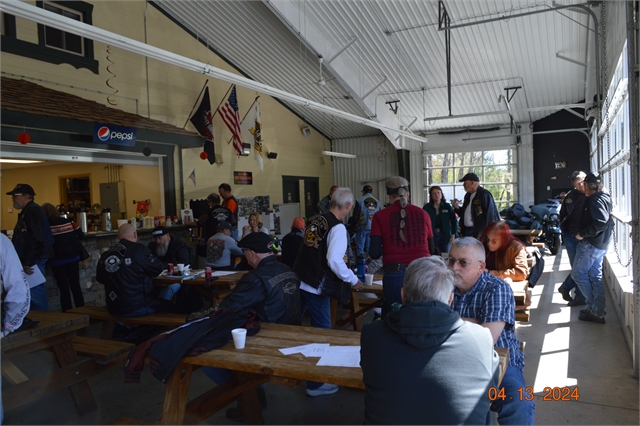 2024 April 13 SMHOG Monthly Meeting & Hoot Nannie Lunch Ride Photos at Smoky Mountain HOG