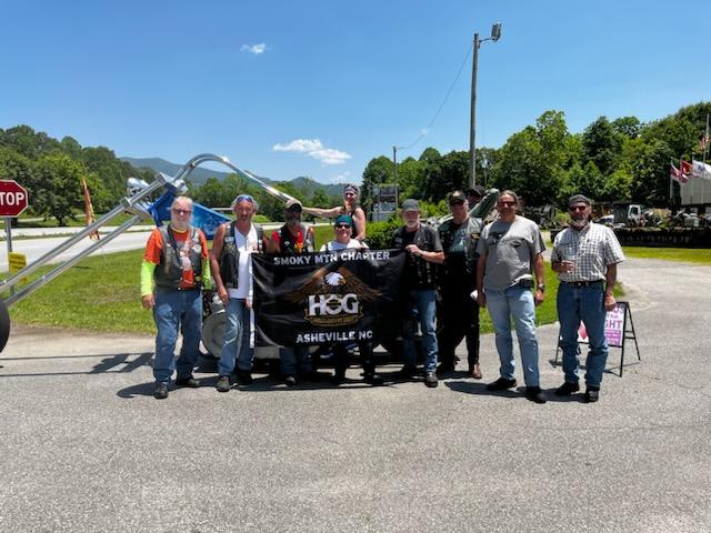 2023 June 03  Field of the Woods Ride Photo at Smoky Mountain HOG