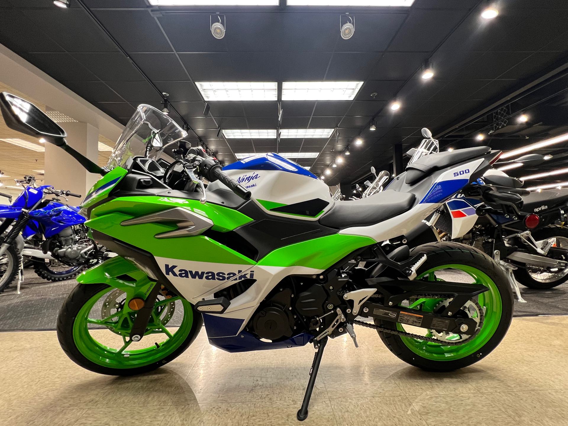 2024 Kawasaki NINJA 500 SE 40TH ANNIVERSARY EDITION at Sloans Motorcycle ATV, Murfreesboro, TN, 37129