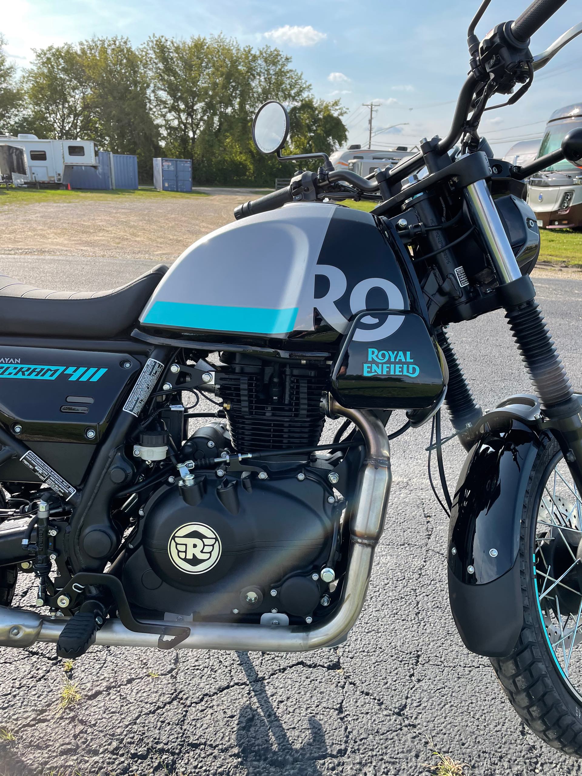 2023 Royal Enfield Scram 411 at Randy's Cycle