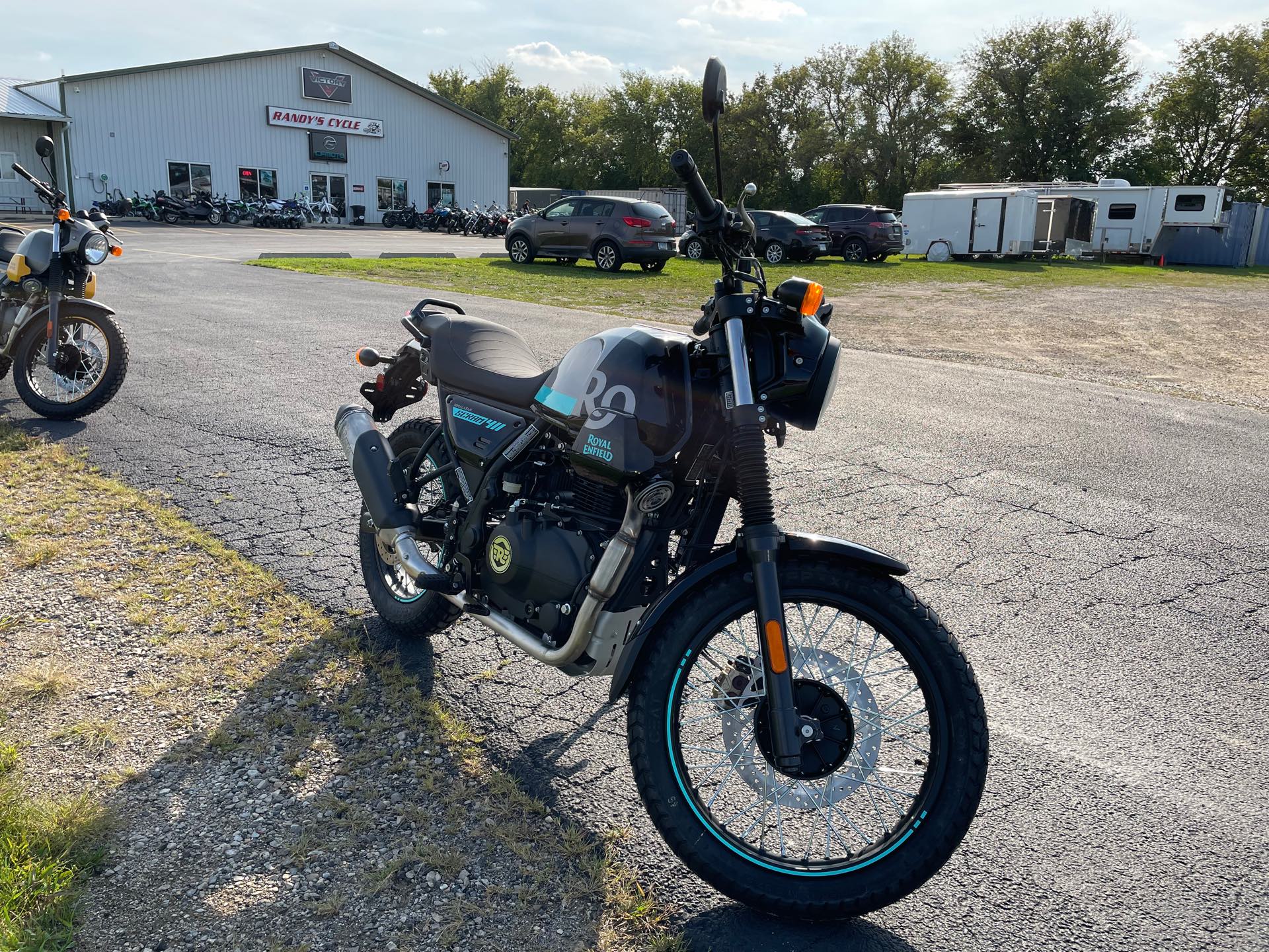 2023 Royal Enfield Scram 411 at Randy's Cycle