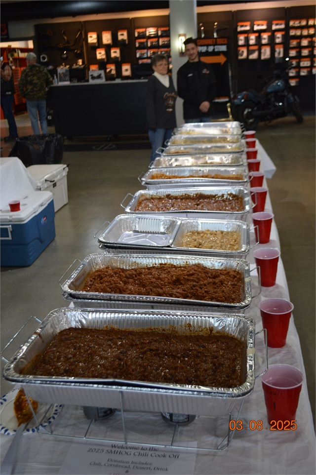 2025 March 8th - SMHOG Meeting & Chilli Cookoff !! Photo at Smoky Mountain HOG