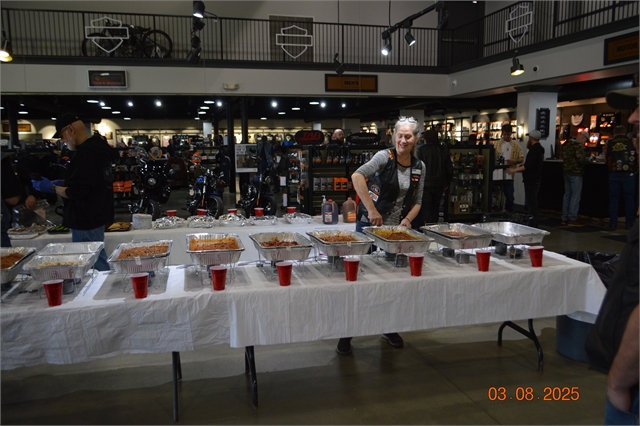 2025 March 8th - SMHOG Meeting & Chilli Cookoff !! Photo at Smoky Mountain HOG