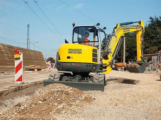 2025 Wacker Neuson Tracked Zero Tail Excavators EZ53 at Wise Honda