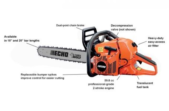 2024 ECHO Chainsaws CS-590 Timber Wolf at Wise Honda