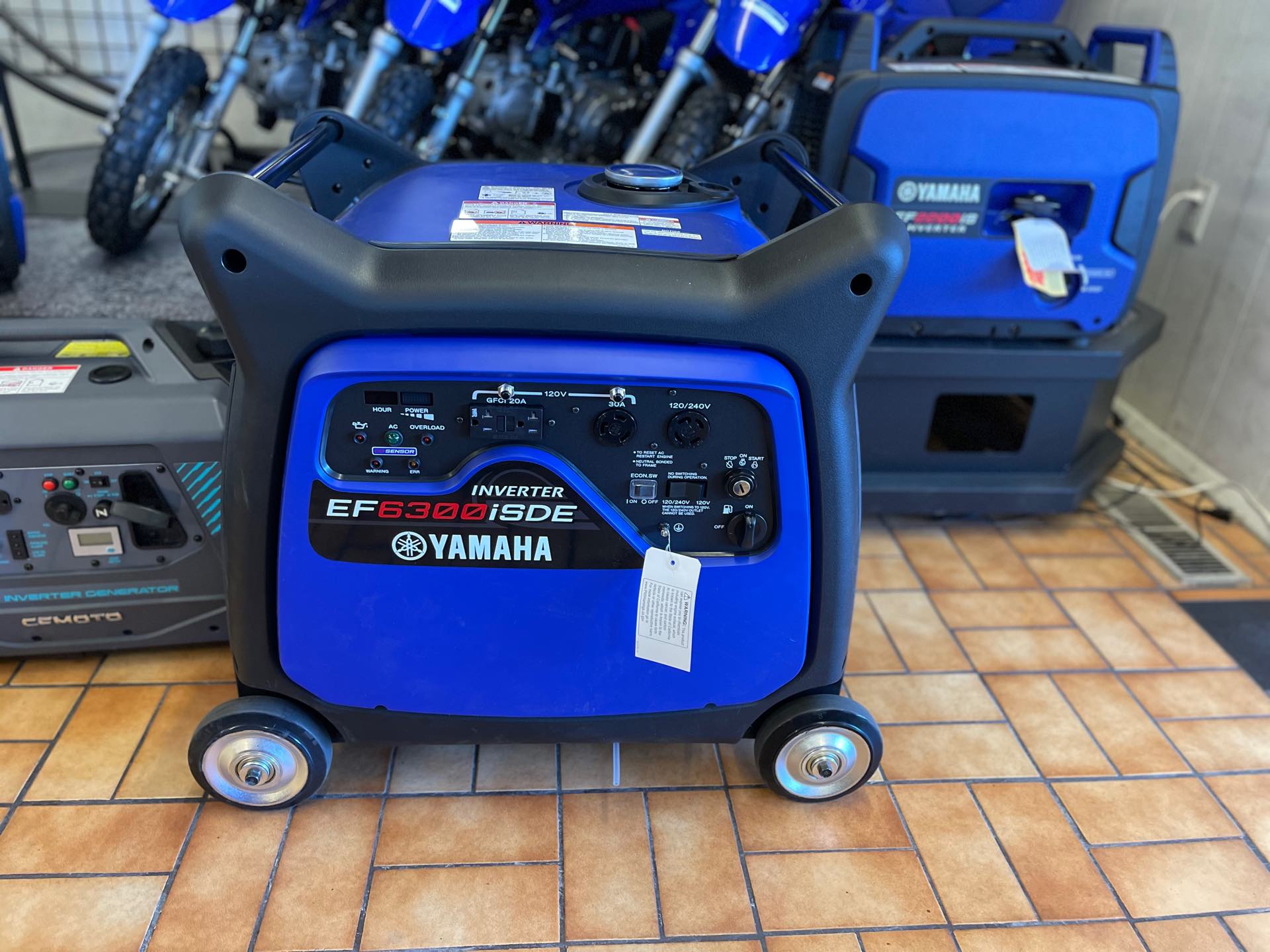 2021 Yamaha Power Portable Generator EF6300ISDE at Bobby J's Yamaha, Albuquerque, NM 87110