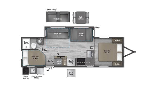 2023 Winnebago Minnie 2801BHS at The RV Depot