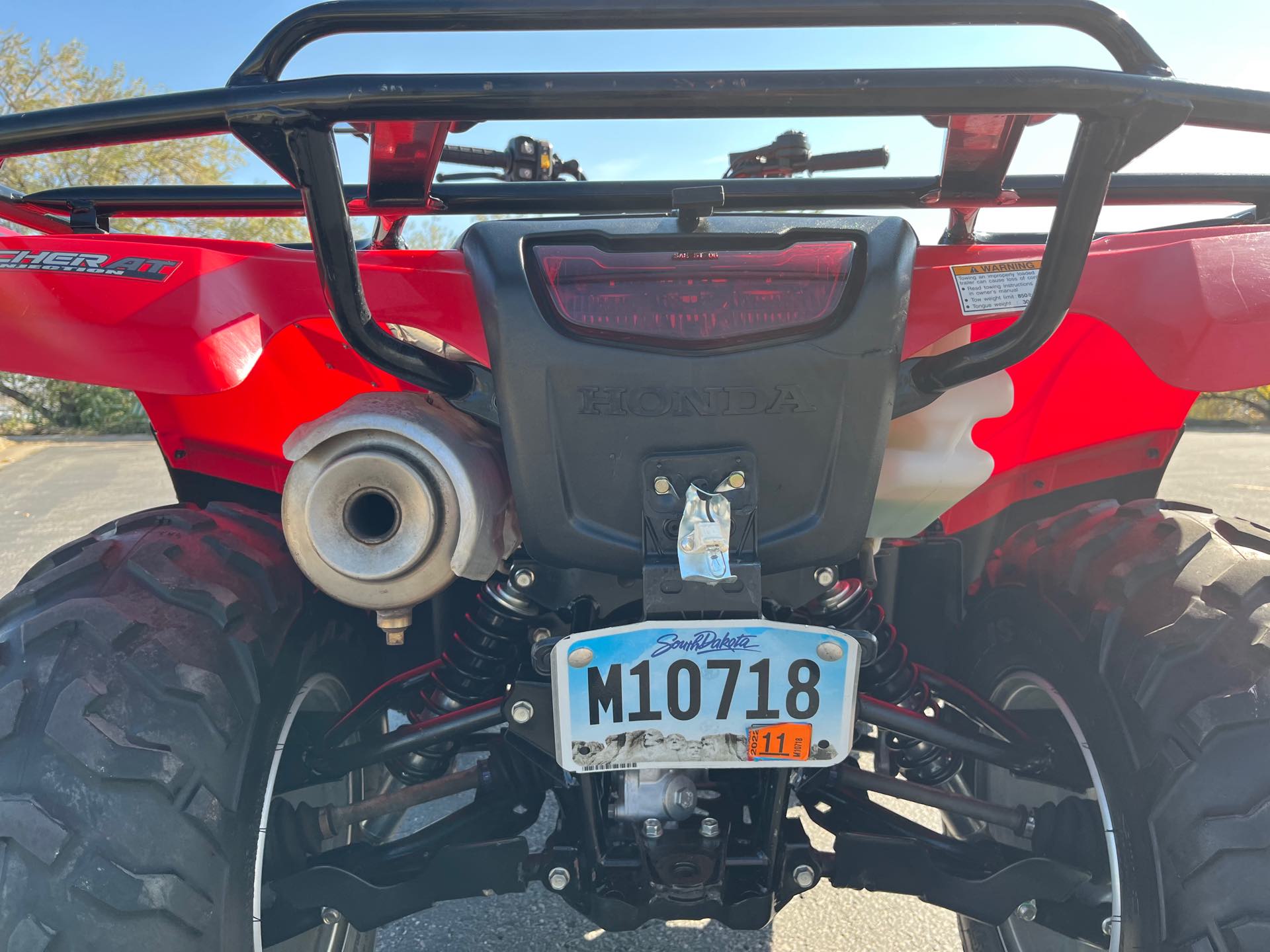 2012 Honda FourTrax Rancher AT With Power Steering at Mount Rushmore Motorsports