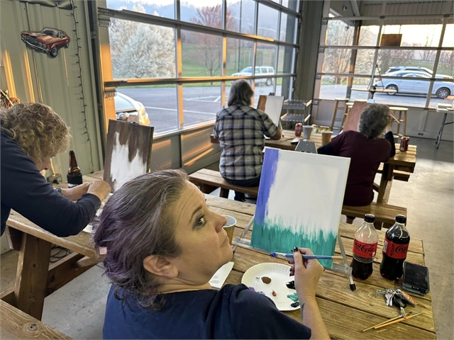 2024 March 14 HOG Paint night Photos at Smoky Mountain HOG