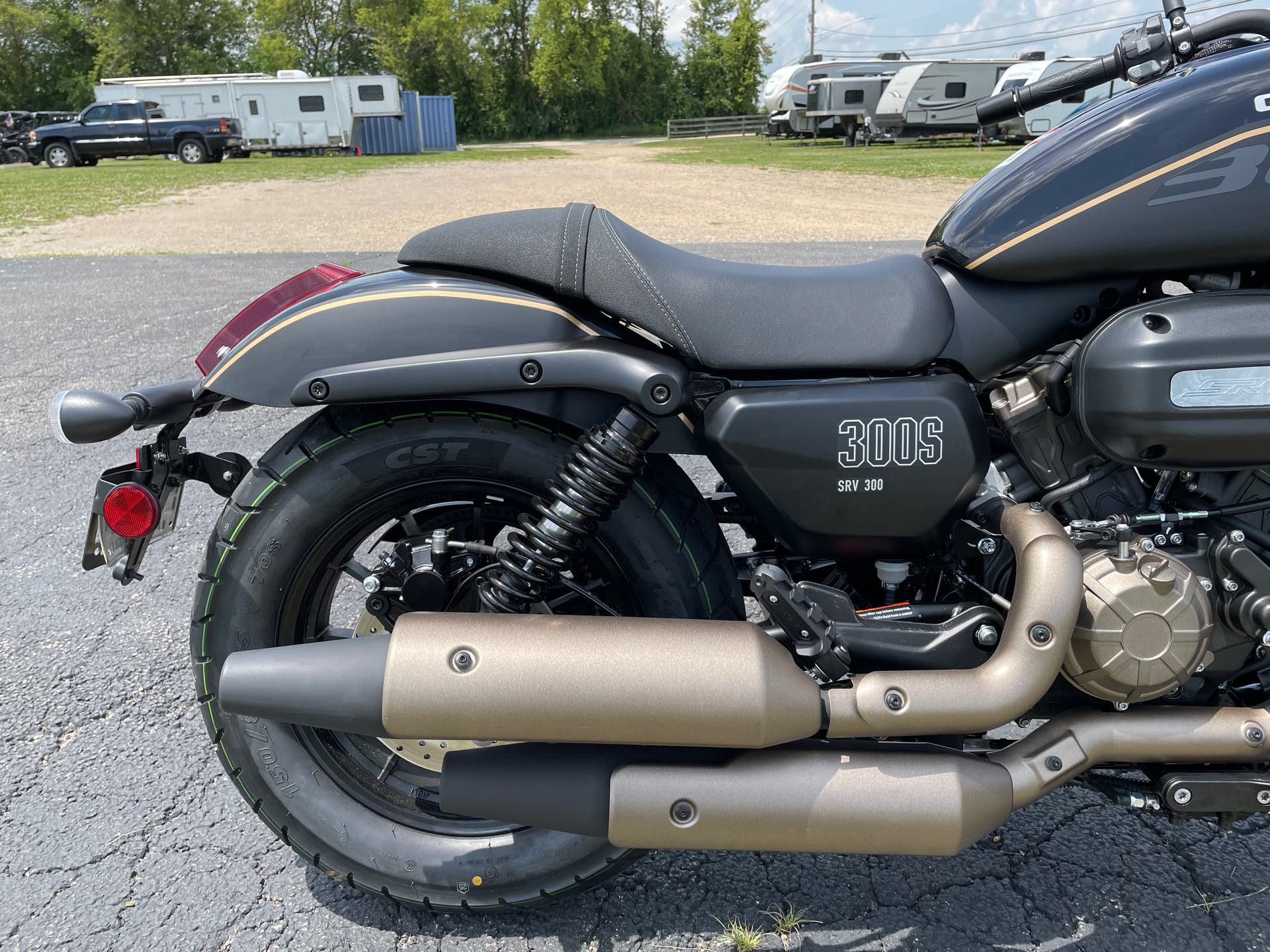 2023 QJ MOTOR SRV300 - BLACK at Randy's Cycle