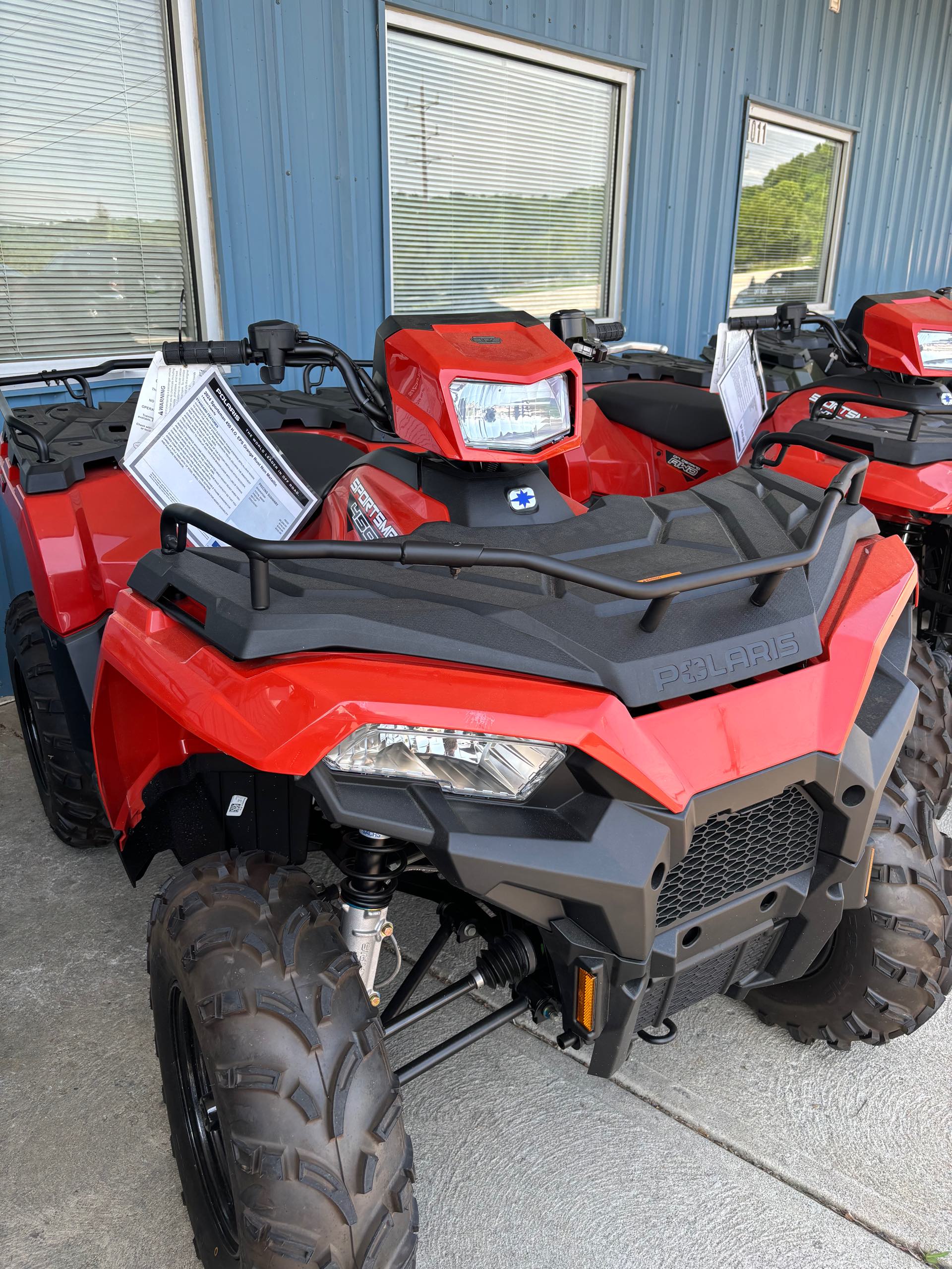 2024 Polaris Sportsman 450 HO EPS at Midwest Polaris, Batavia, OH 45103