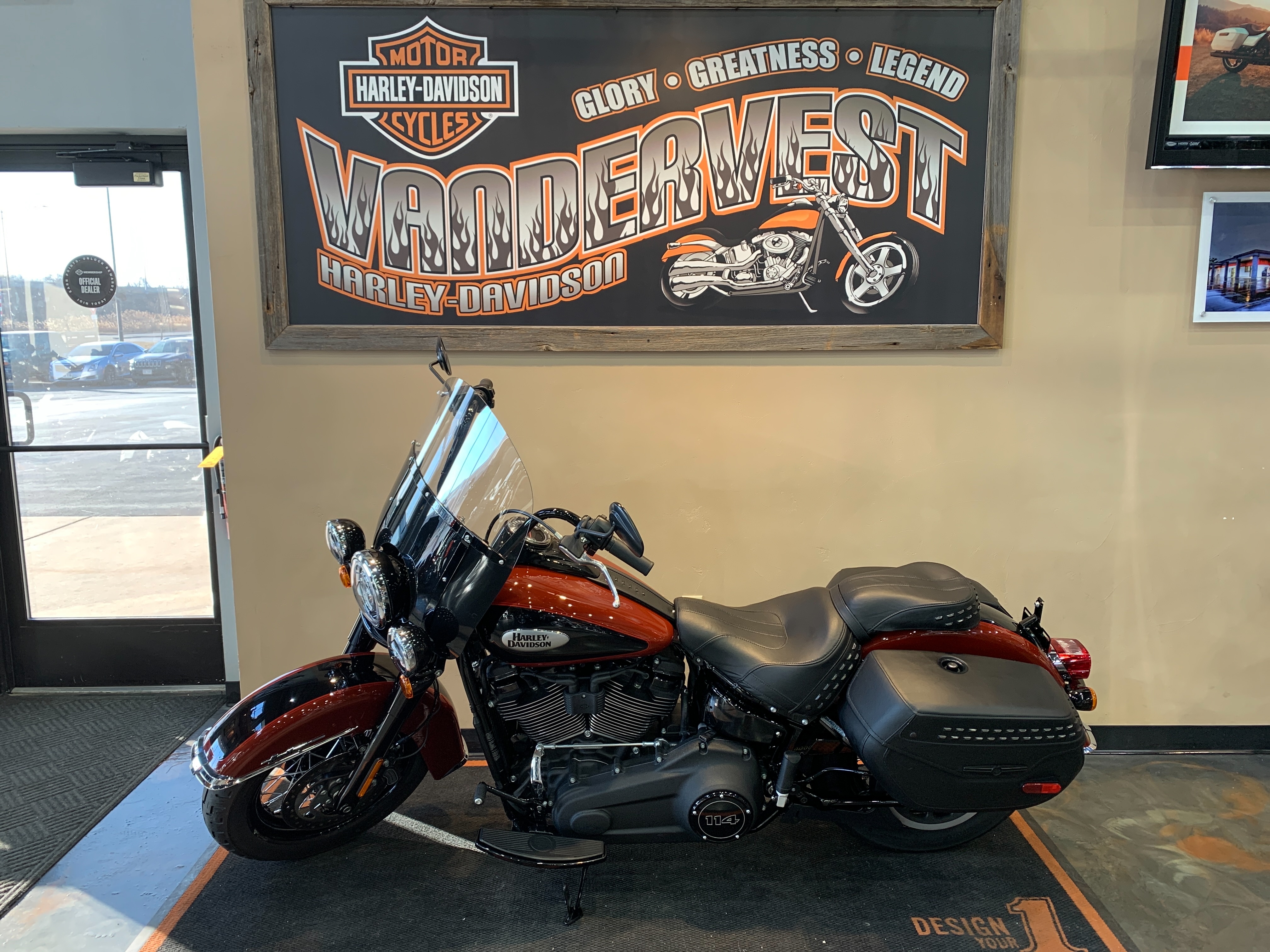 2024 Harley-Davidson Softail Heritage Classic 114 at Vandervest Harley-Davidson, Green Bay, WI 54303