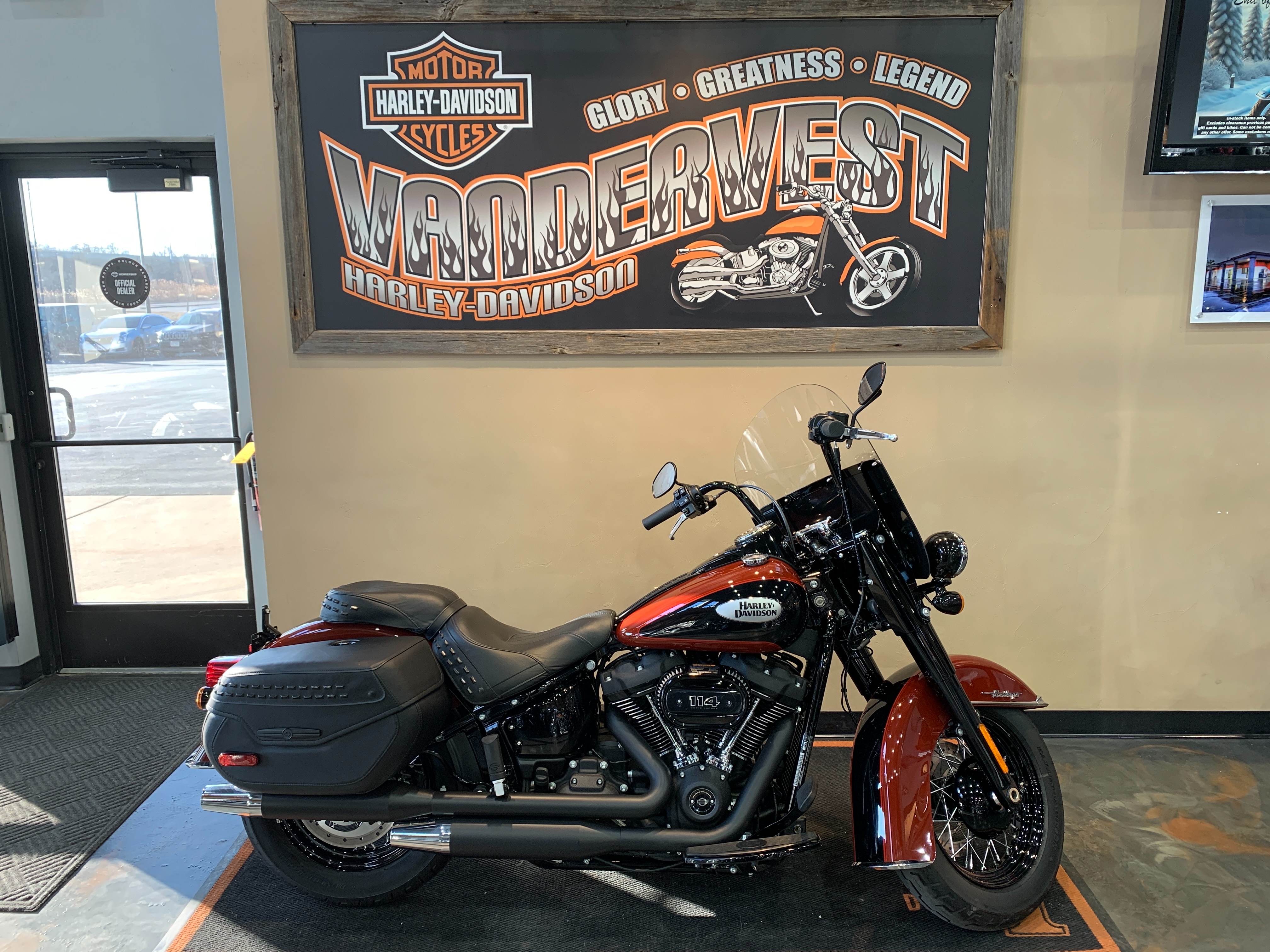 2024 Harley-Davidson Softail Heritage Classic 114 at Vandervest Harley-Davidson, Green Bay, WI 54303