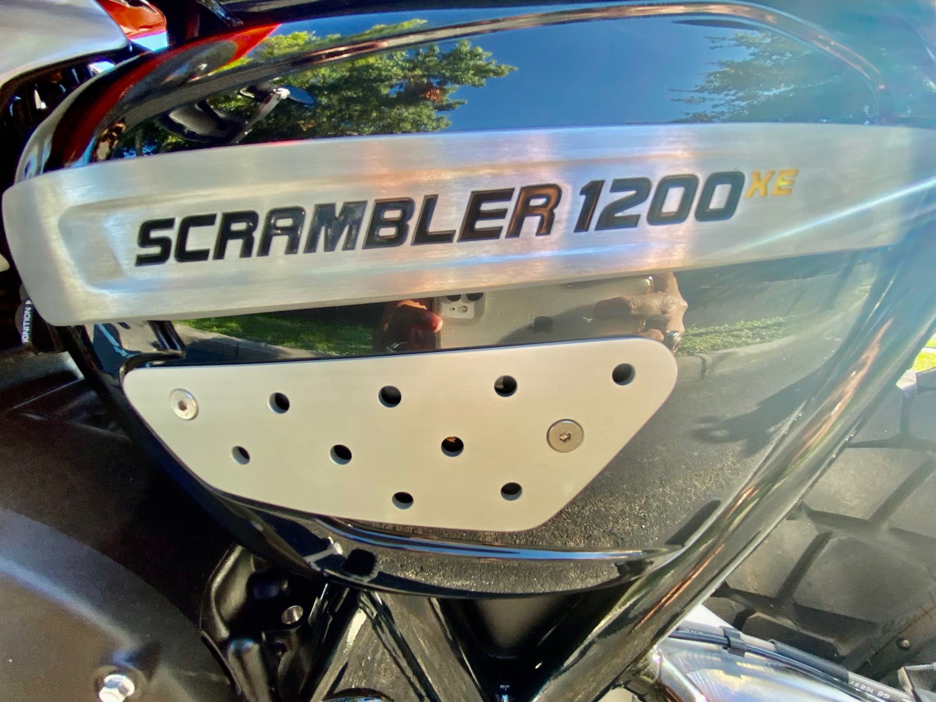 2022 Triumph Scrambler 1200 XE Gold Line at Tampa Triumph, Tampa, FL 33614