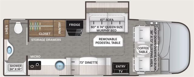 2023 Thor Motor Coach Axis 243 at Prosser's Premium RV Outlet