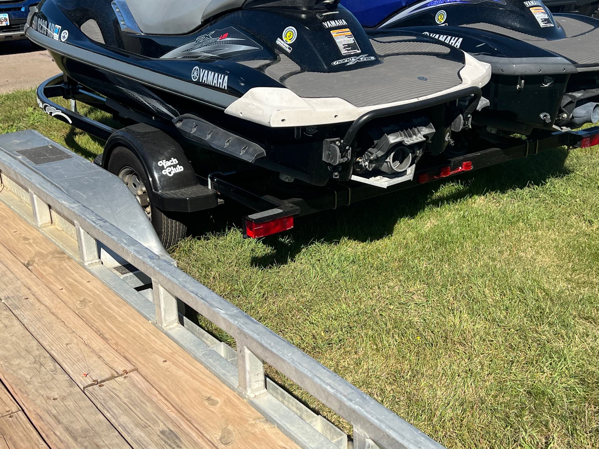 2004 YACHT CLUB DOUBLE PWC TRAILER at Interlakes Sport Center