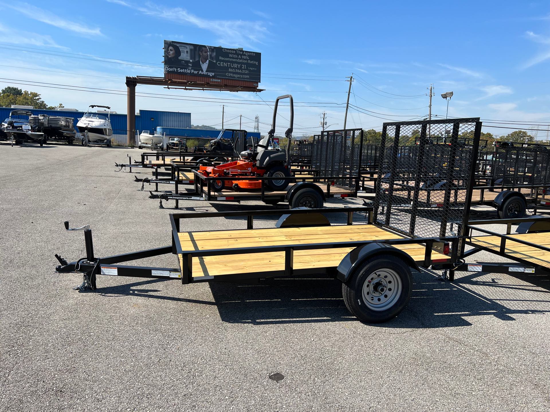 2022 GREY STATES 5X8 UTILITY TRAILER at Knoxville Powersports