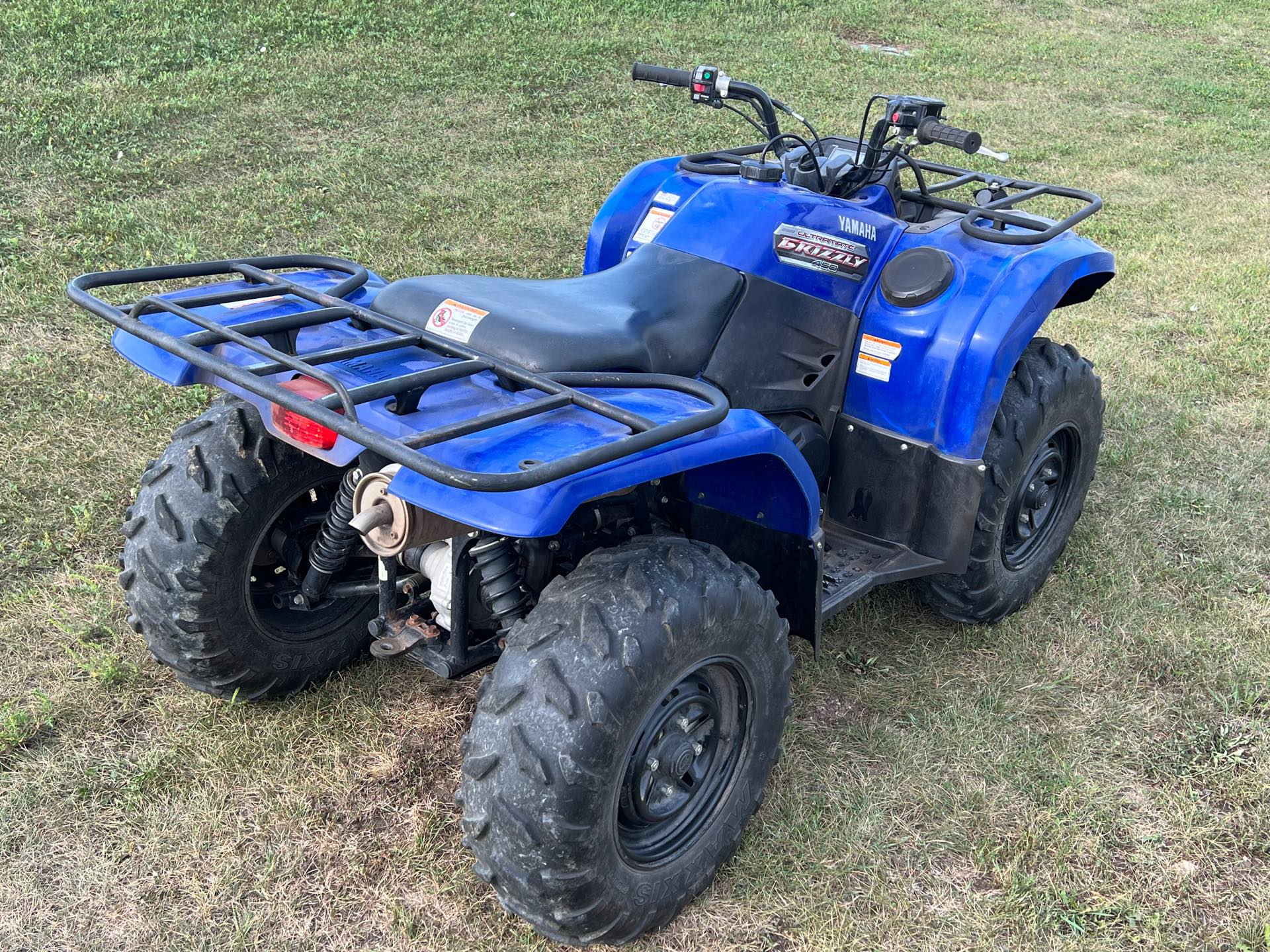 2013 Yamaha Grizzly 450 Auto 4x4 at Interlakes Sport Center