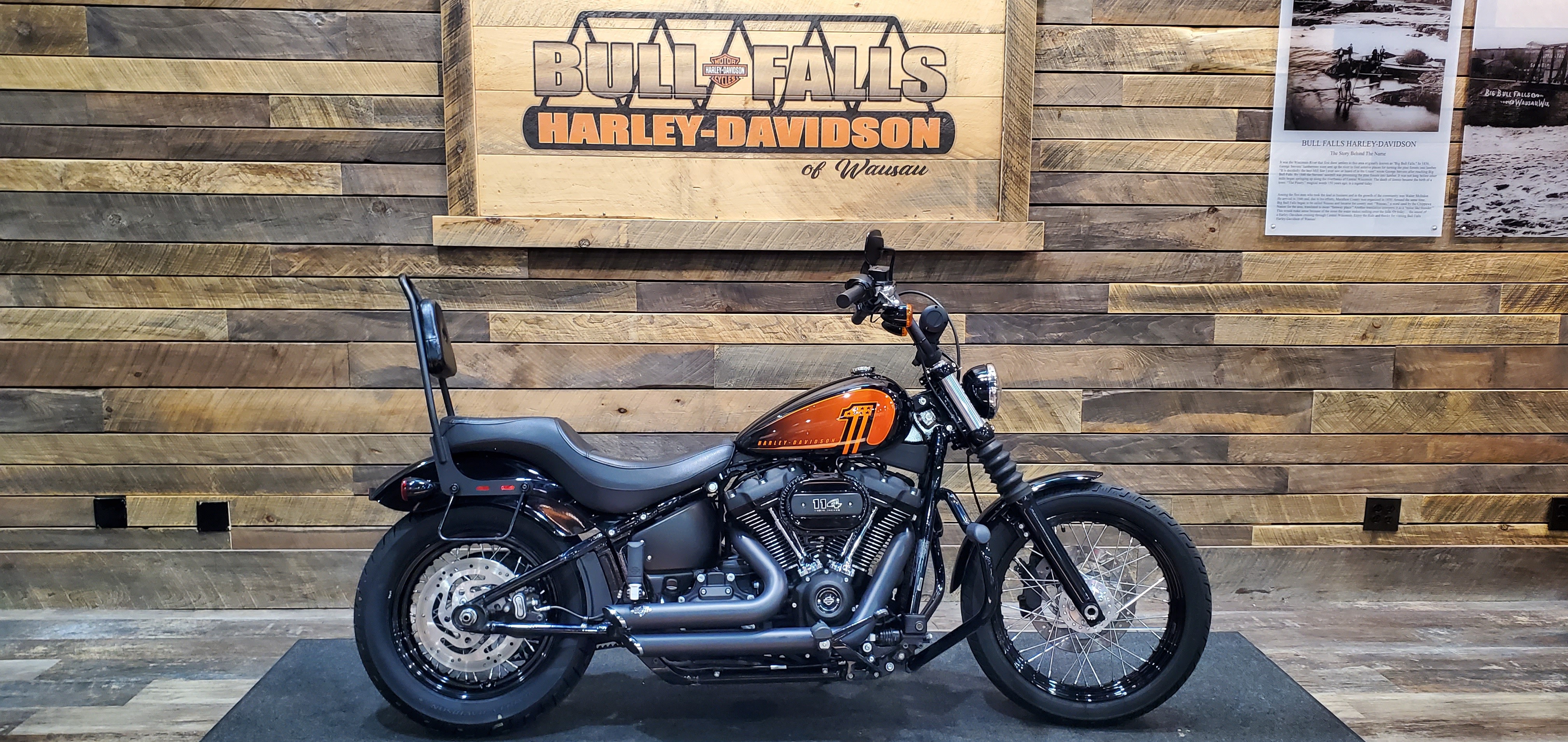 2021 Harley-Davidson Street Bob 114 at Bull Falls Harley-Davidson
