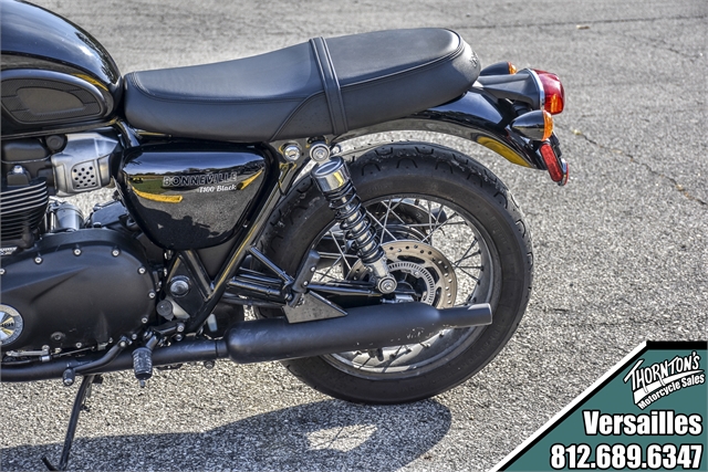 2020 Triumph Bonneville T100 Black at Thornton's Motorcycle - Versailles, IN