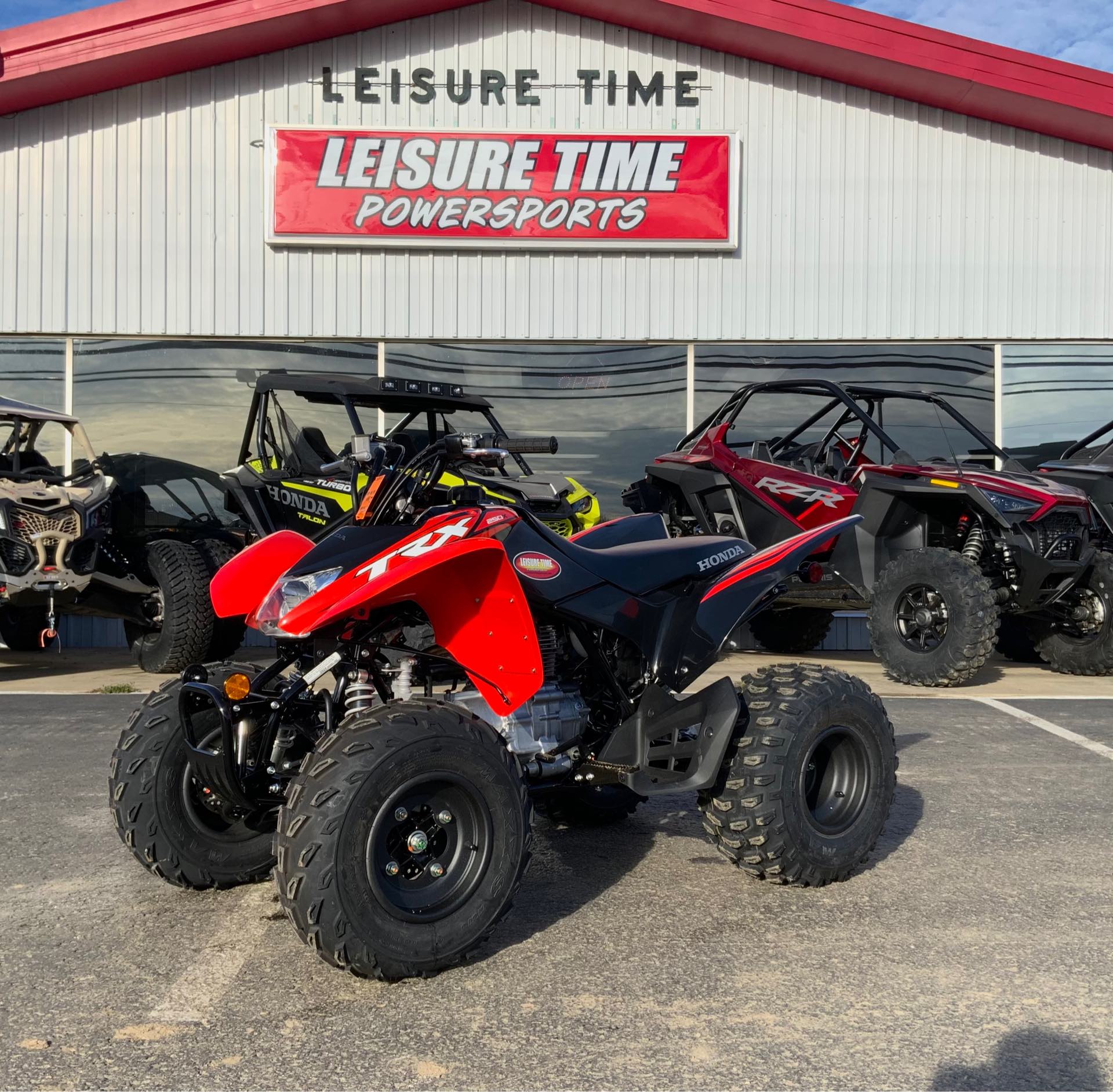 2024 Honda TRX 250X at Leisure Time Powersports of Corry
