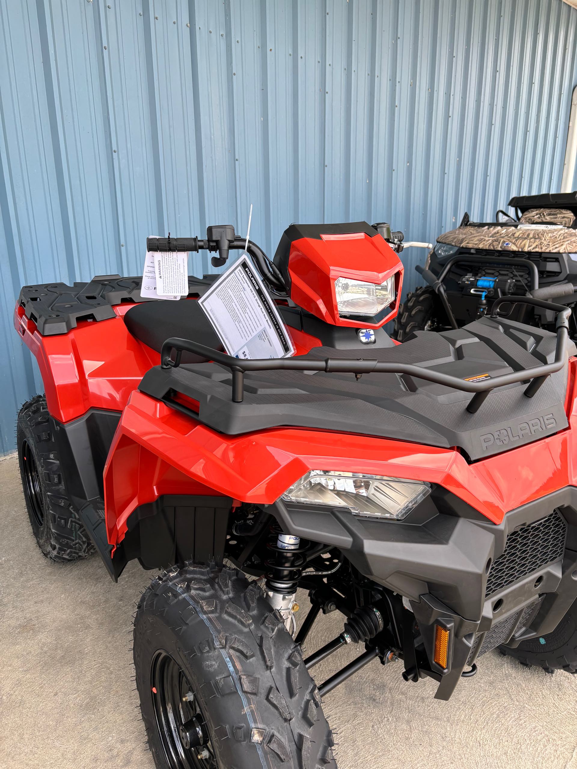 2024 Polaris Sportsman 450 HO Base at Midwest Polaris, Batavia, OH 45103