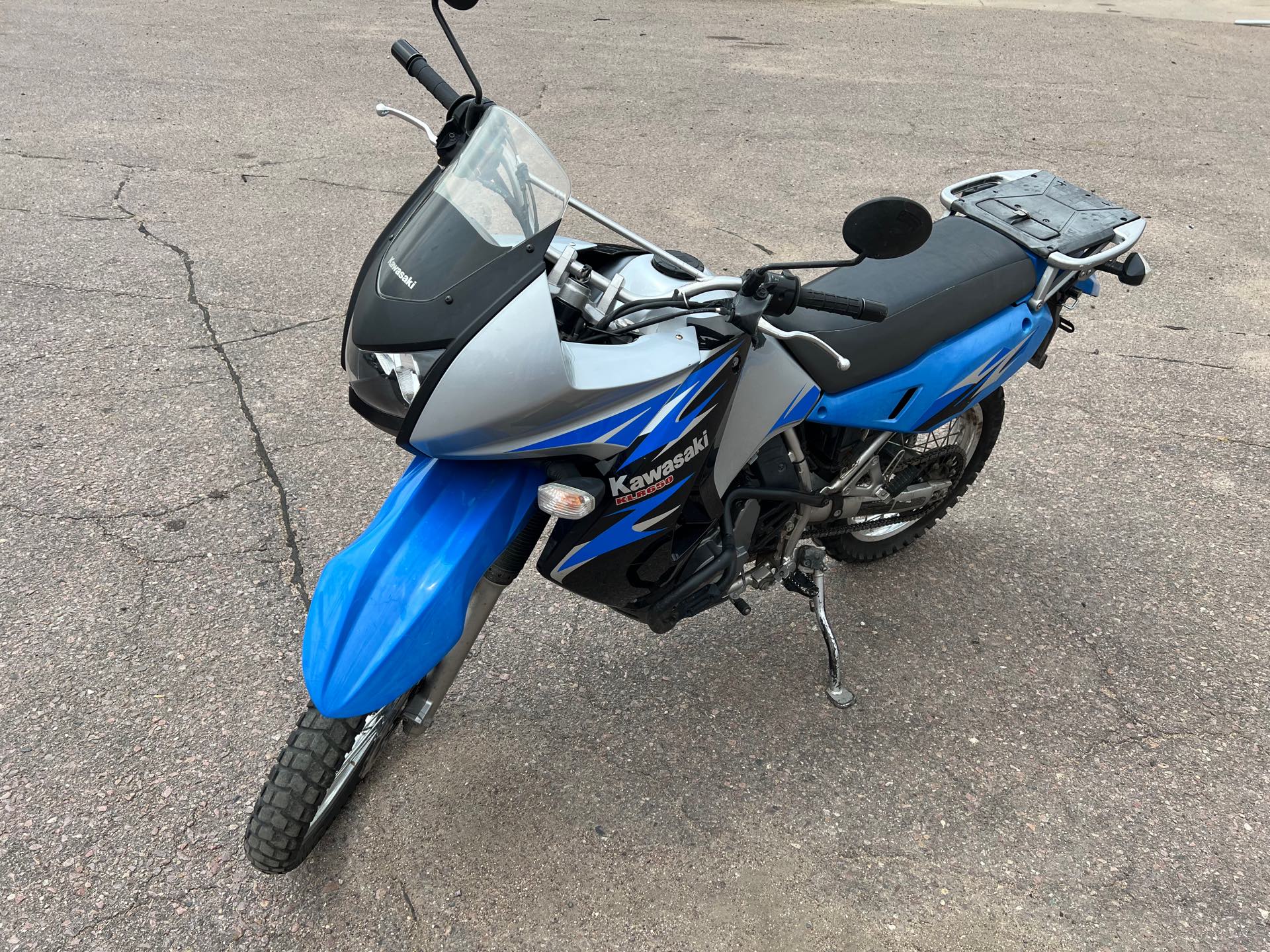 2008 Kawasaki KLR 650 at Interlakes Sport Center