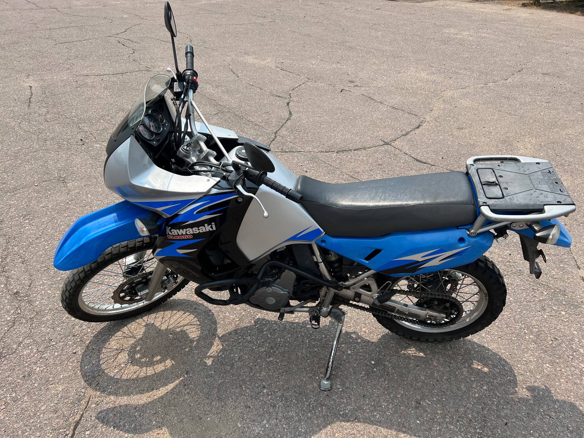 2008 Kawasaki KLR 650 at Interlakes Sport Center