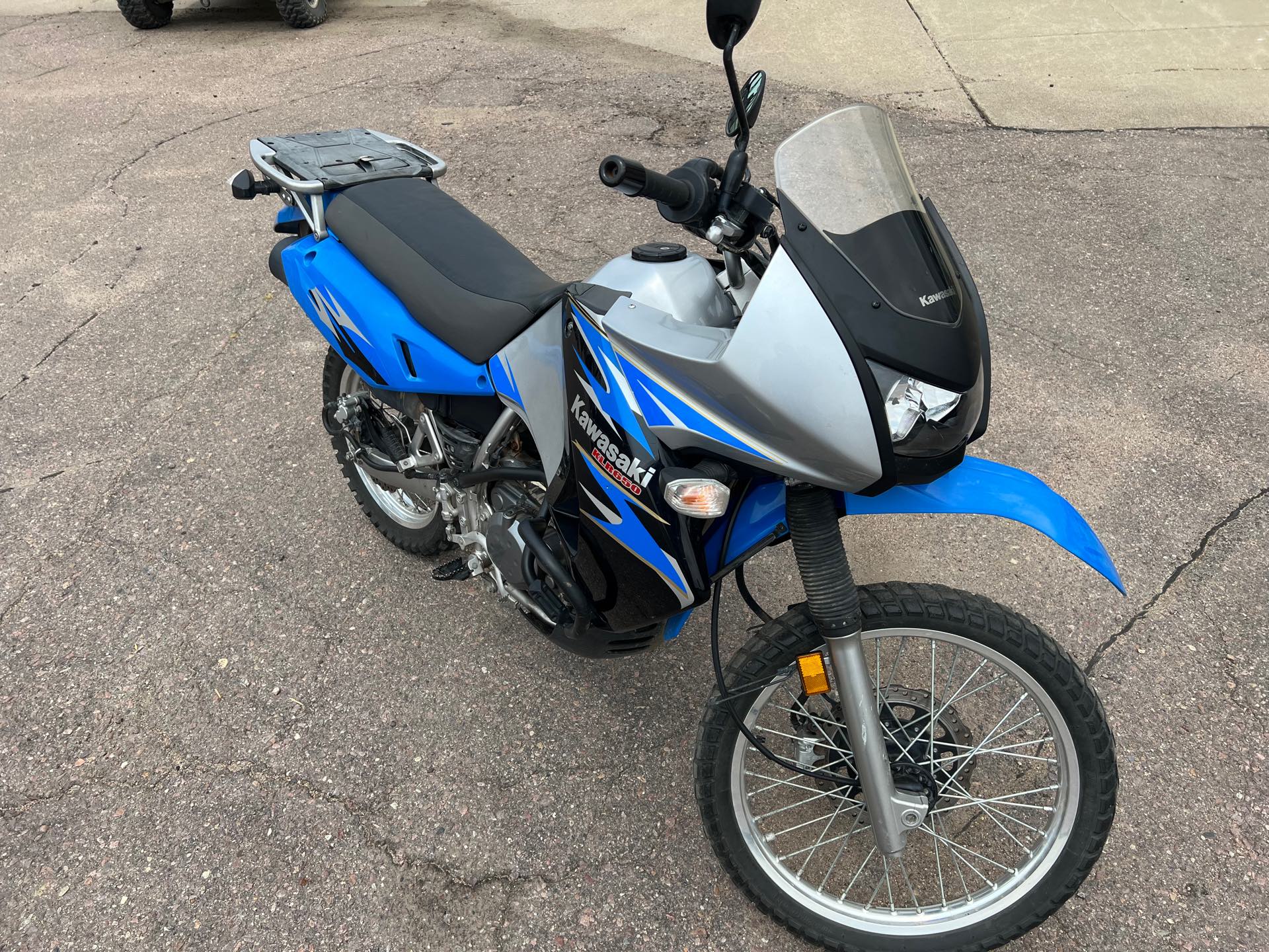 2008 Kawasaki KLR 650 at Interlakes Sport Center