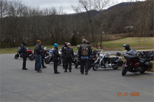 2025 Annual New Years Chili Buns Ride Photos at Smoky Mountain HOG