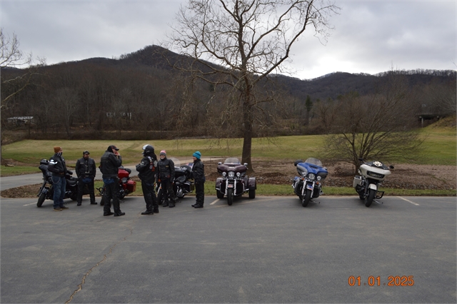 2025 Annual New Years Chili Buns Ride Photos at Smoky Mountain HOG