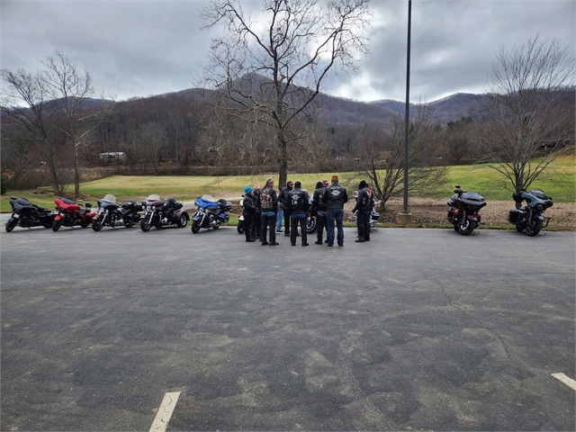 2025 Annual New Years Chili Buns Ride Photos at Smoky Mountain HOG