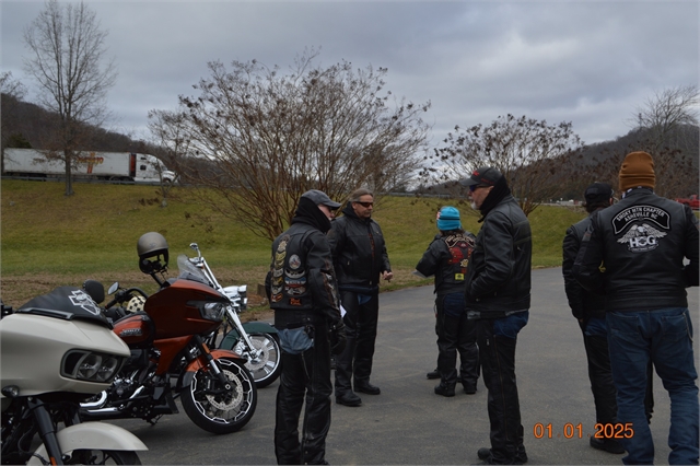 2025 Annual New Years Chili Buns Ride Photos at Smoky Mountain HOG