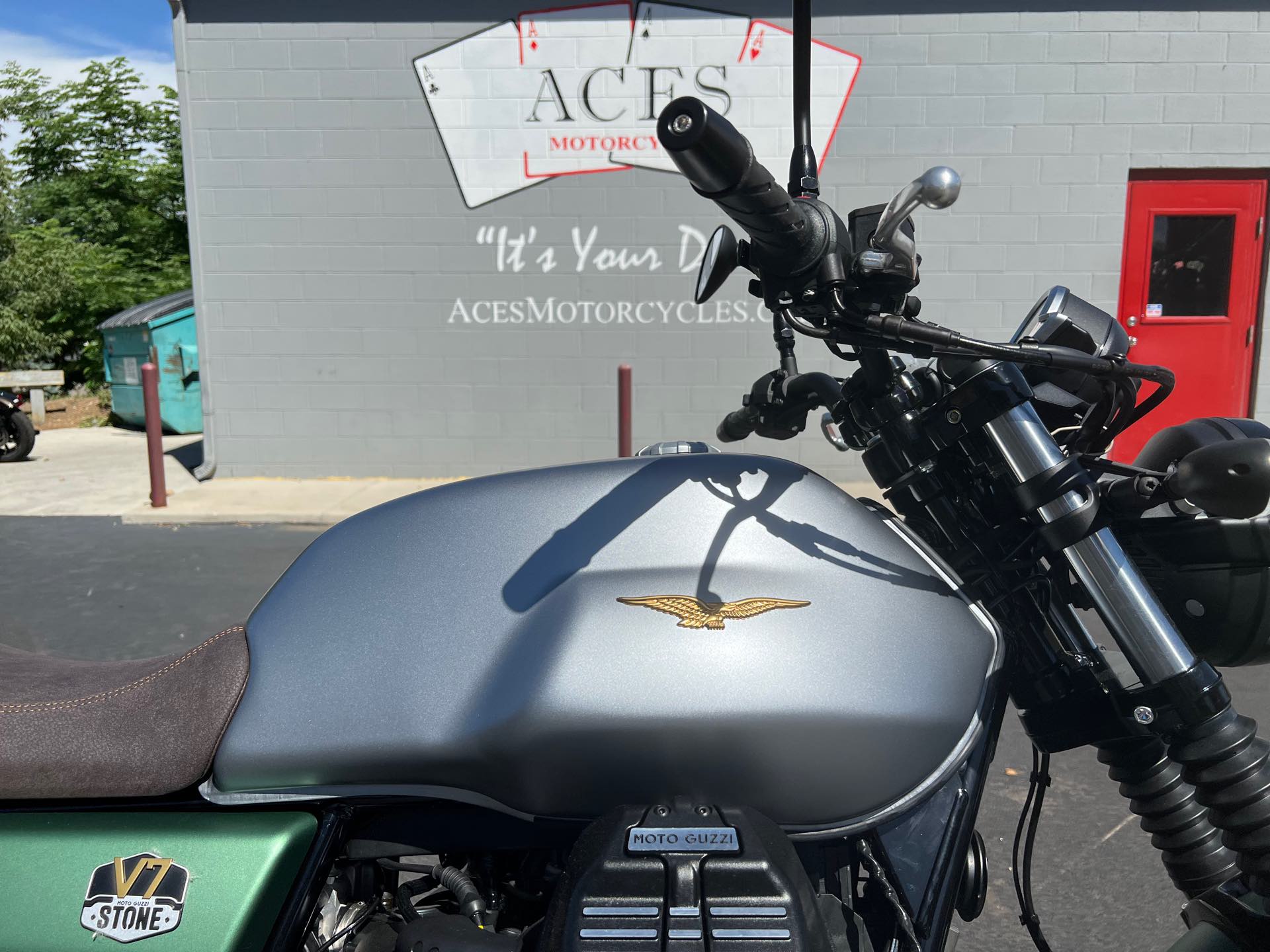 2022 Moto Guzzi V7 Stone Centenario E5 at Aces Motorcycles - Fort Collins