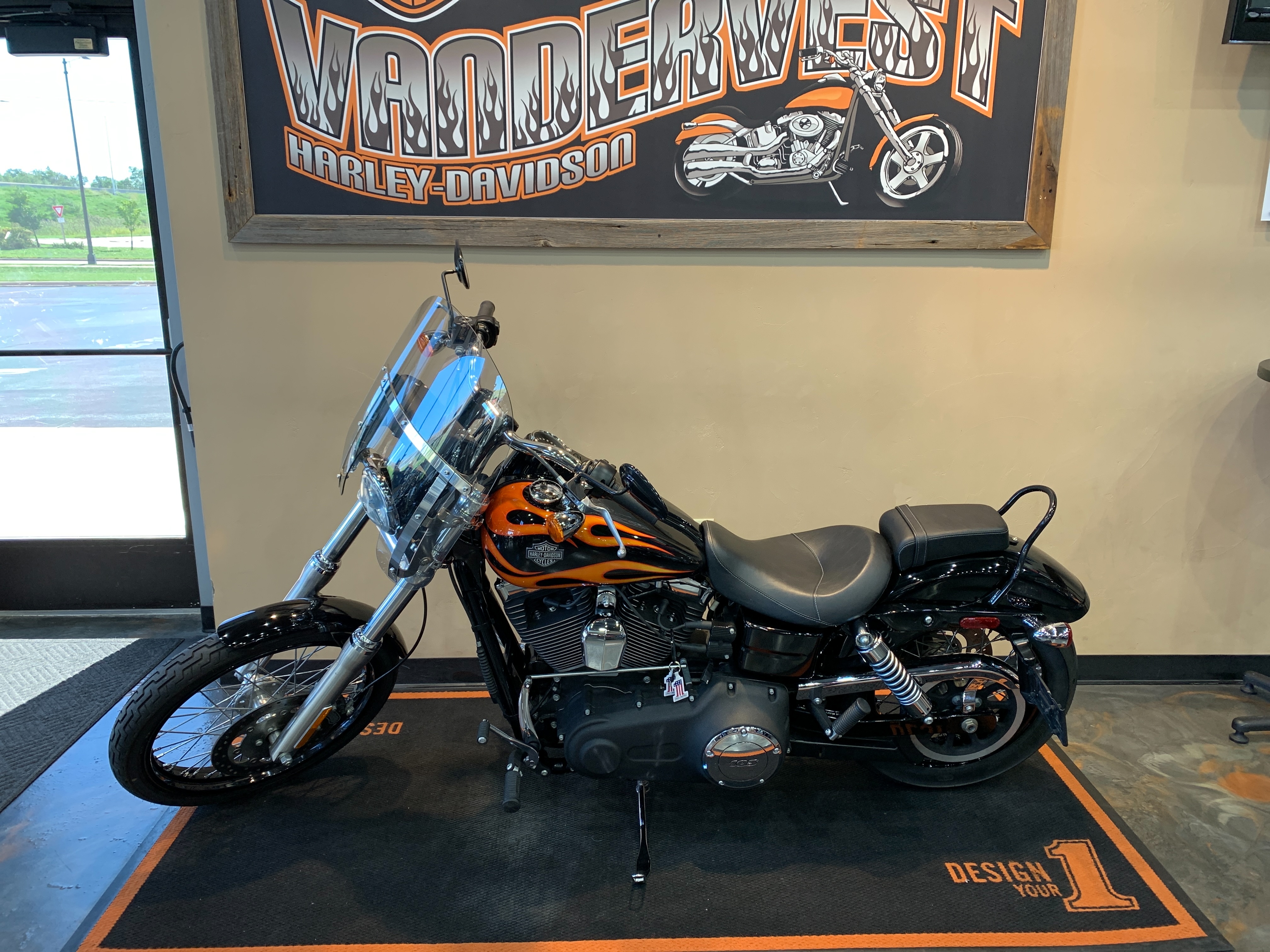 2012 Harley-Davidson Dyna Glide Wide Glide at Vandervest Harley-Davidson, Green Bay, WI 54303